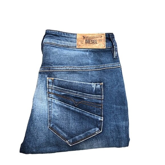 Vintage Diesel Jeans Size 26 FANYA Blue - Picture 3 of 7